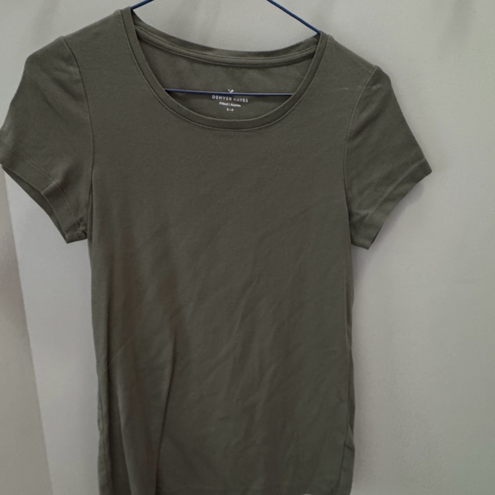 Denver Hayes Sage Green Short Sleeve Tee